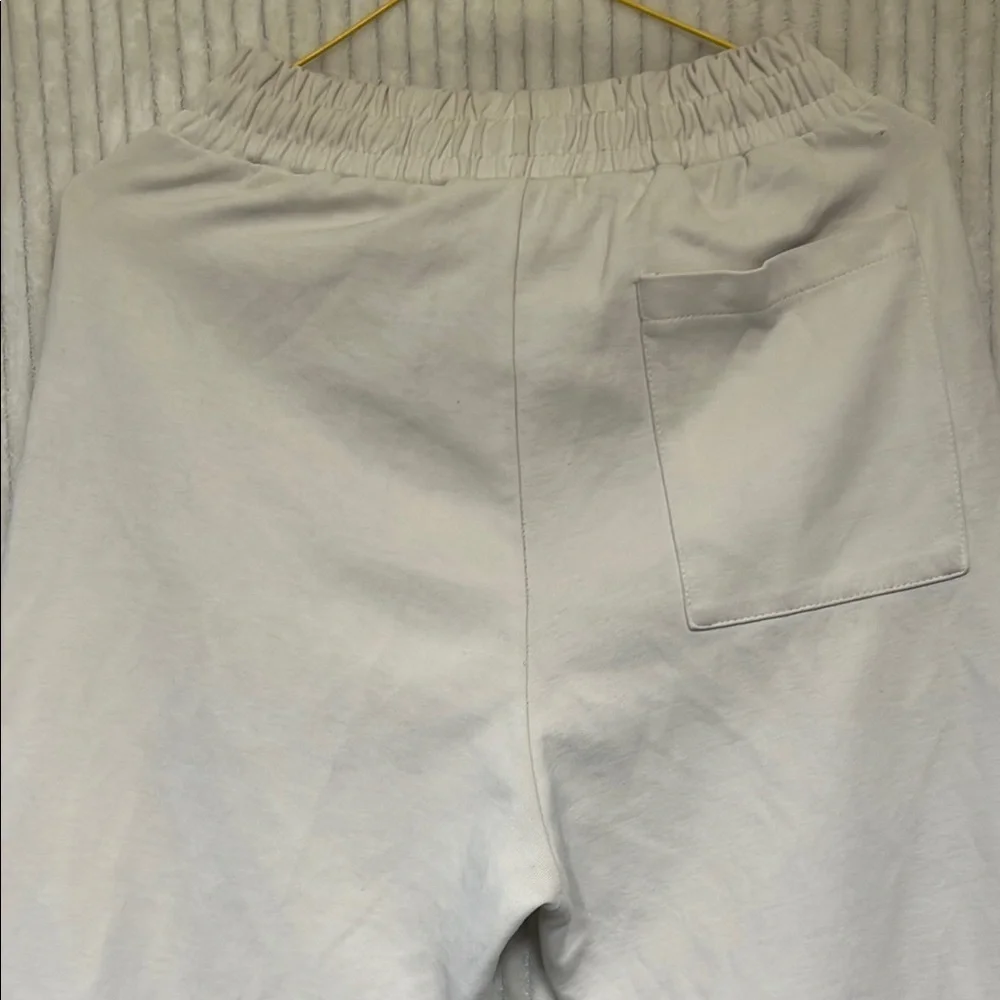 Zara Cream Jogger Pants